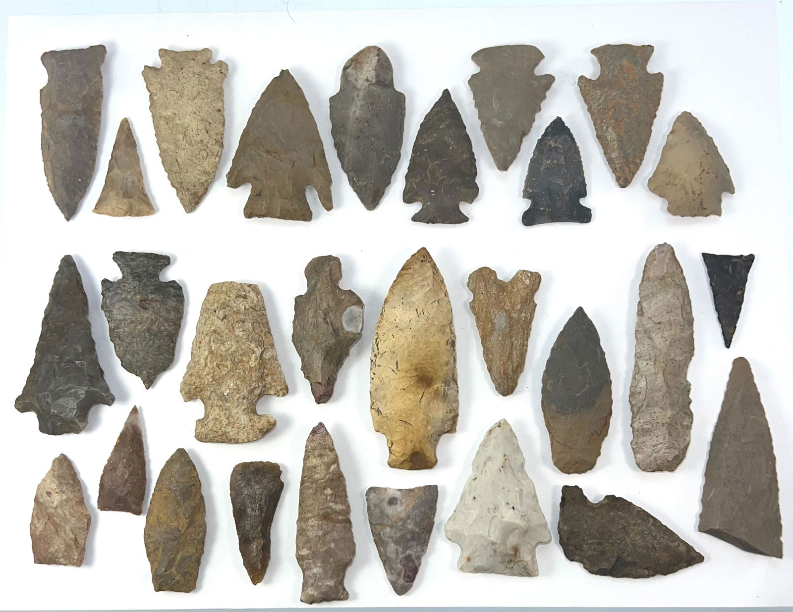 Frame of 28 Points.  Ex-Glenn McQuaide. (1 of 1)