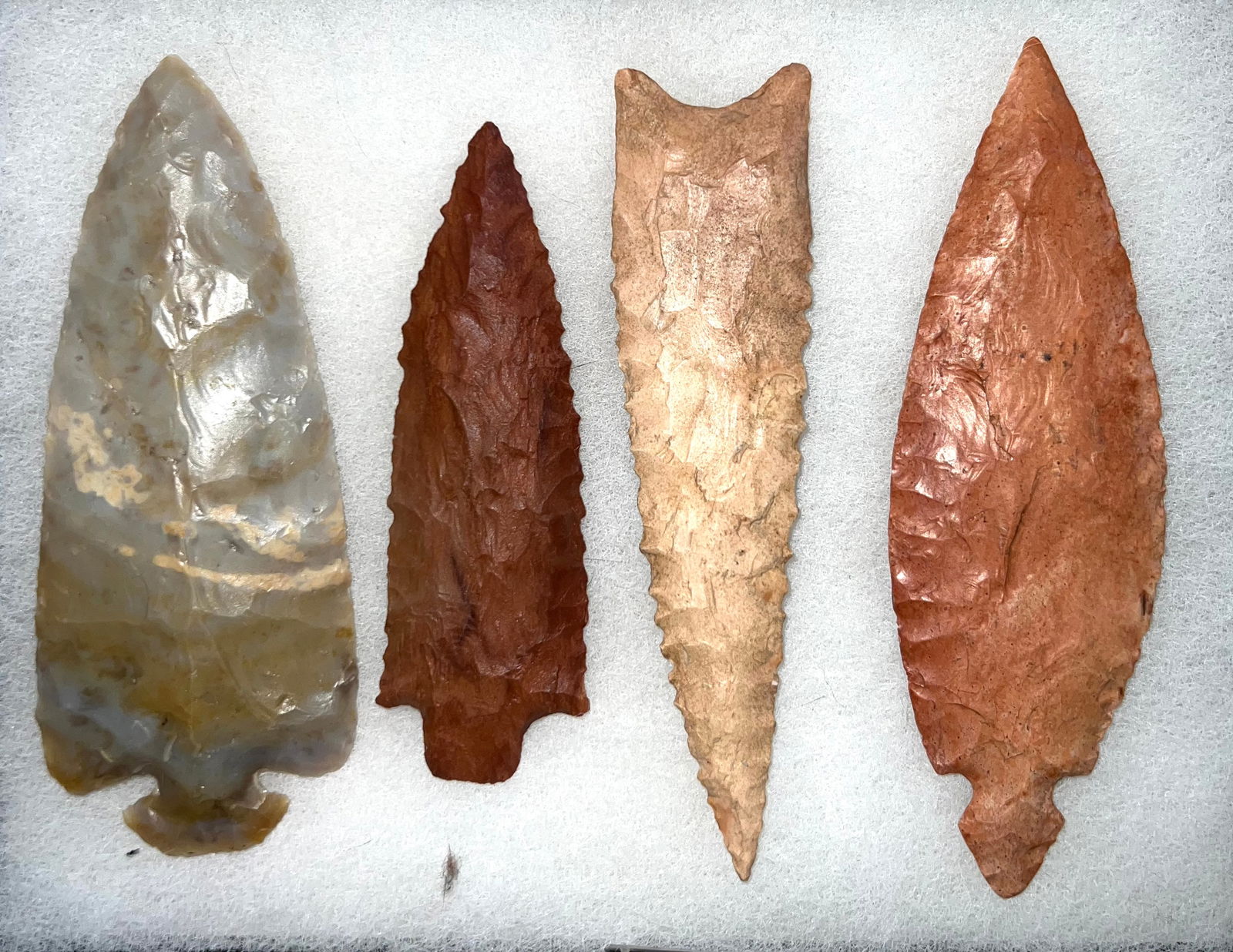 Group of 4 Points.  4 1/16"- 5 1/4".  Ex-David Cunningham. (1 of 2)