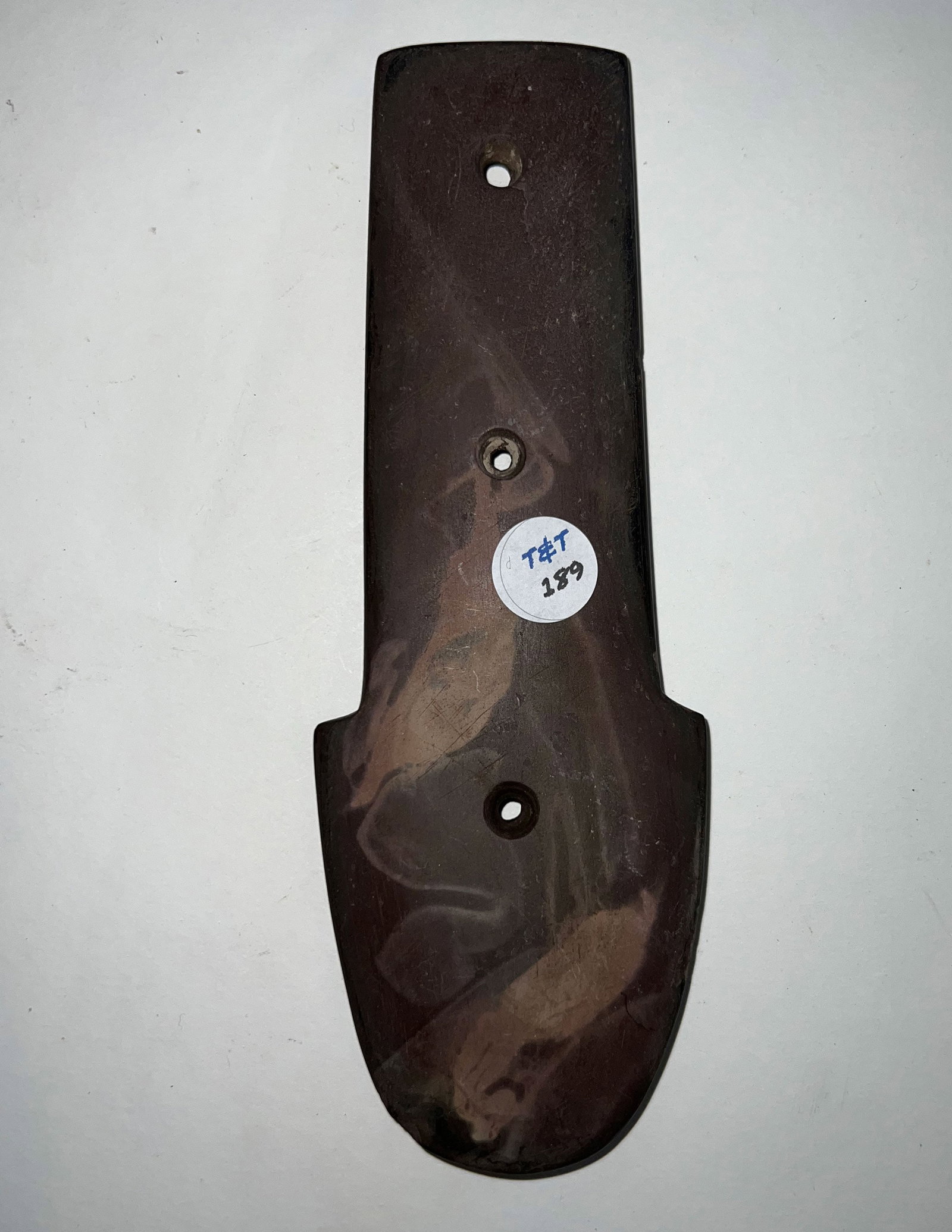 8 1/2" Shovel Pendant.  Ohio.  Ex-David Cunningham. (1 of 2)
