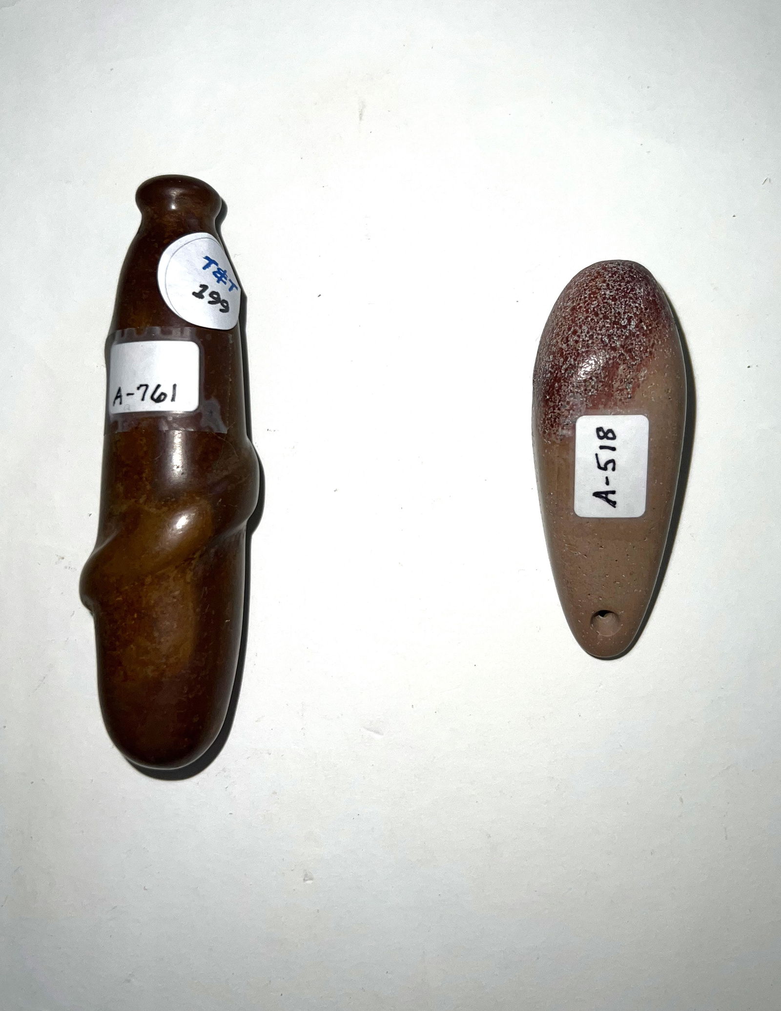 Group of 3 Plummets.  Ex-David Cunningham (1 of 4)