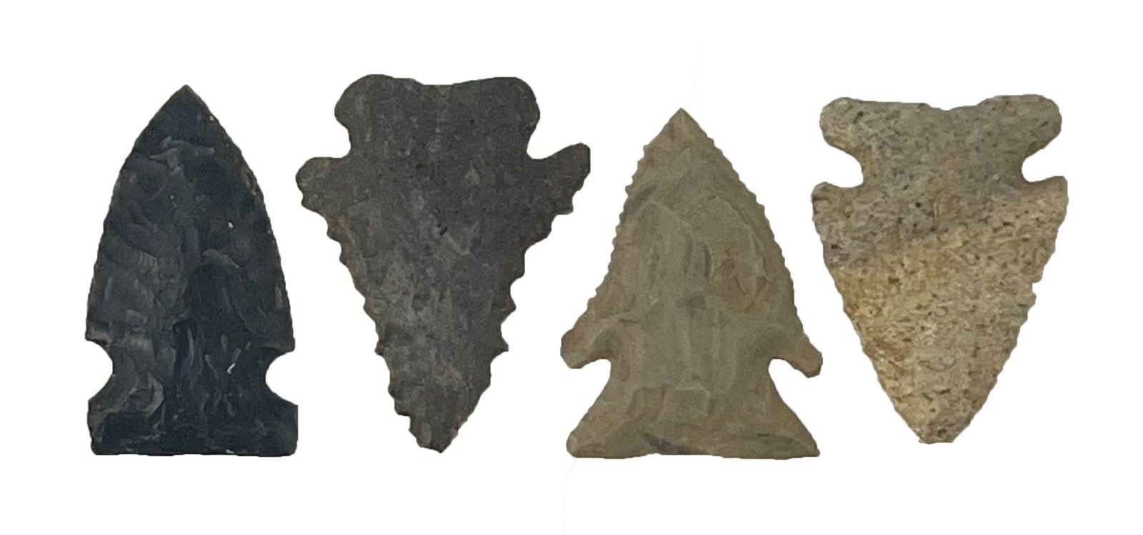 Frame of 4 Points. 1 5/16" to 1 5/8". Ex Dale Rector Collection. (1 of 2)