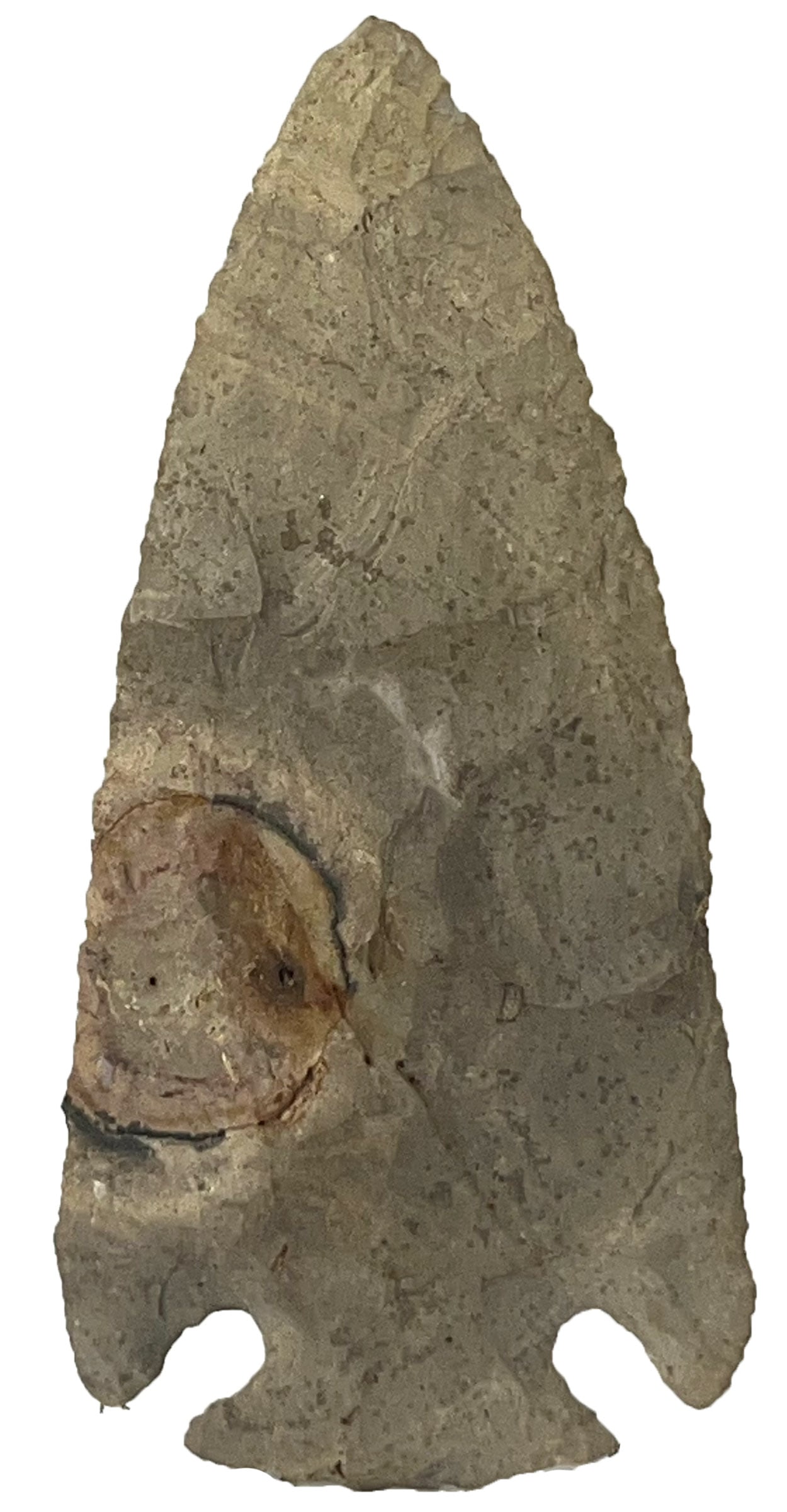 4 3/4" Snyders. Hornstone. Bullseye on both sides. Old Great Example. (1 of 2)