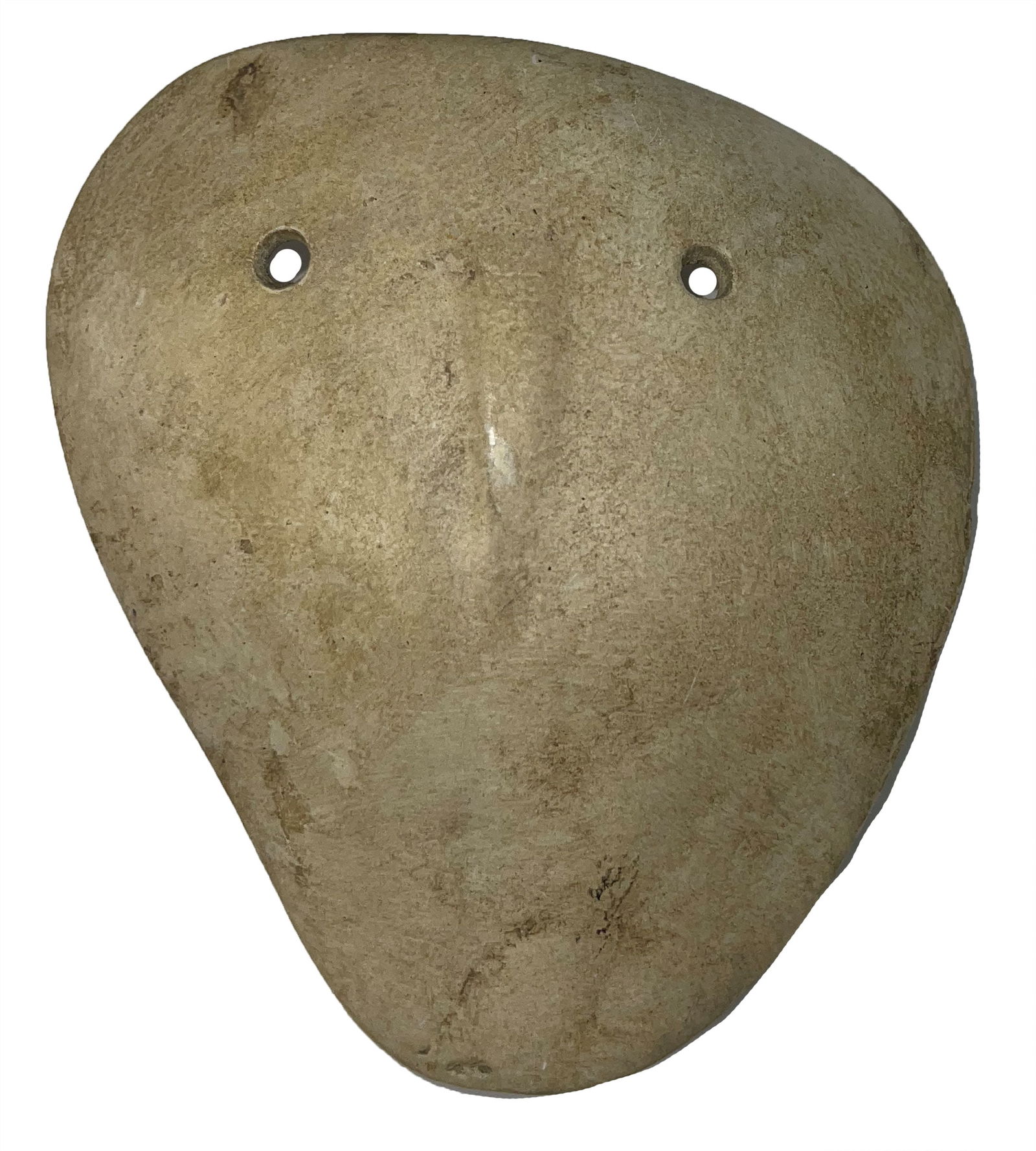 4 7/16" Shell Mask. Smyth County, VA. Jackson COA. (1 of 3)