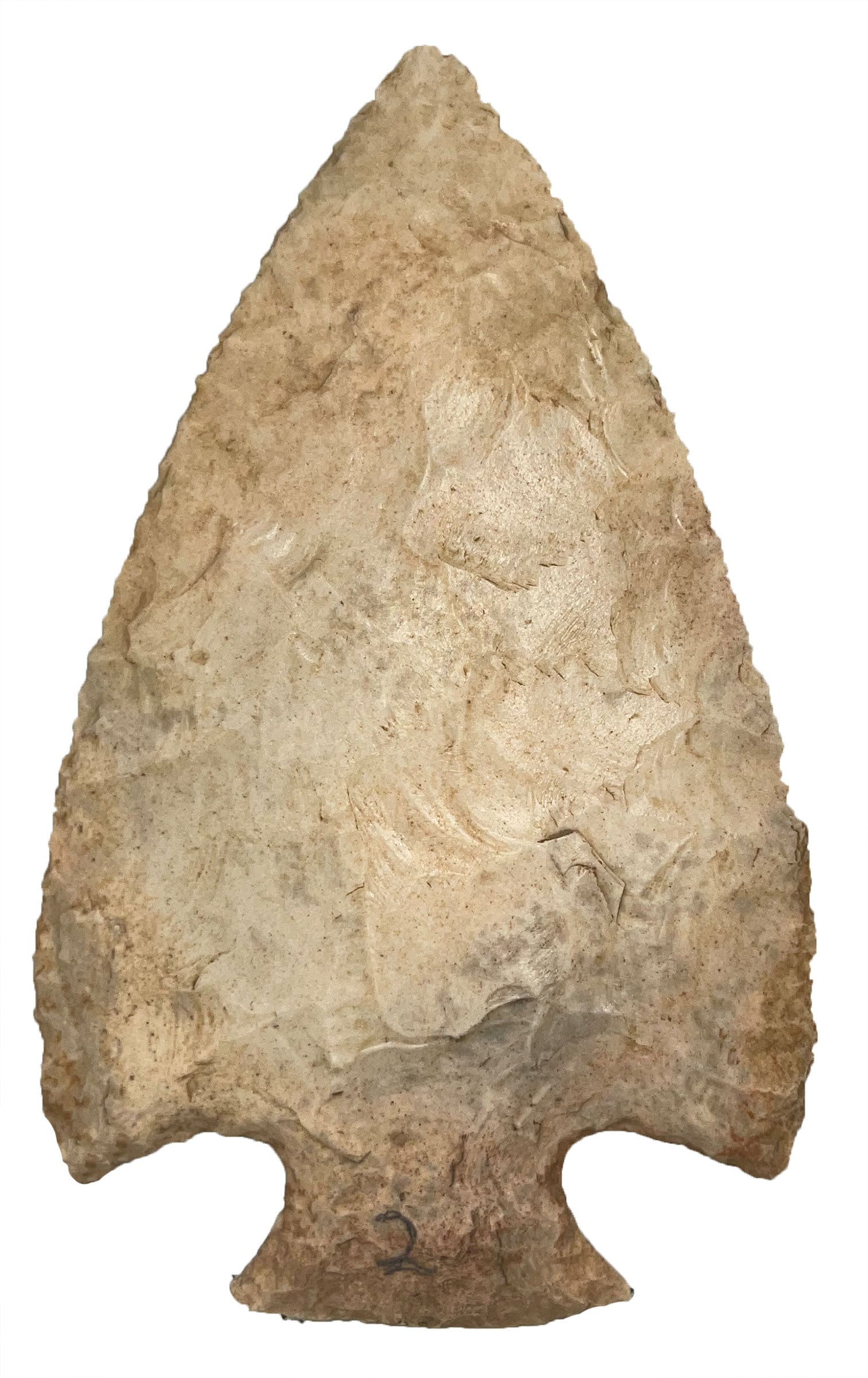 3 15/16" Snyders. Heat treated Burlington. Shelby Co, IL. Rogers COA. (1 of 3)