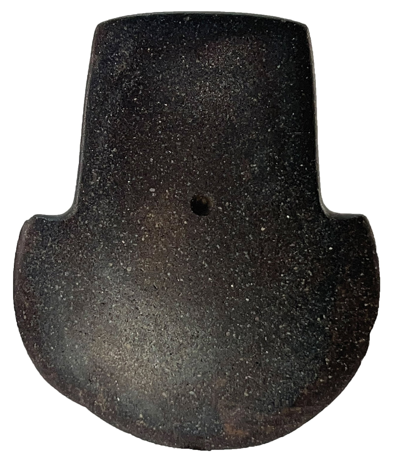 5 5/8" Undrilled Spatulate. Green County, AR. Ex Dr. Kent Westbrook.: 5 5/8" Undrilled Spatulate. Green County, AR. Ex Dr. Kent Westbrook and Sam Johnson.