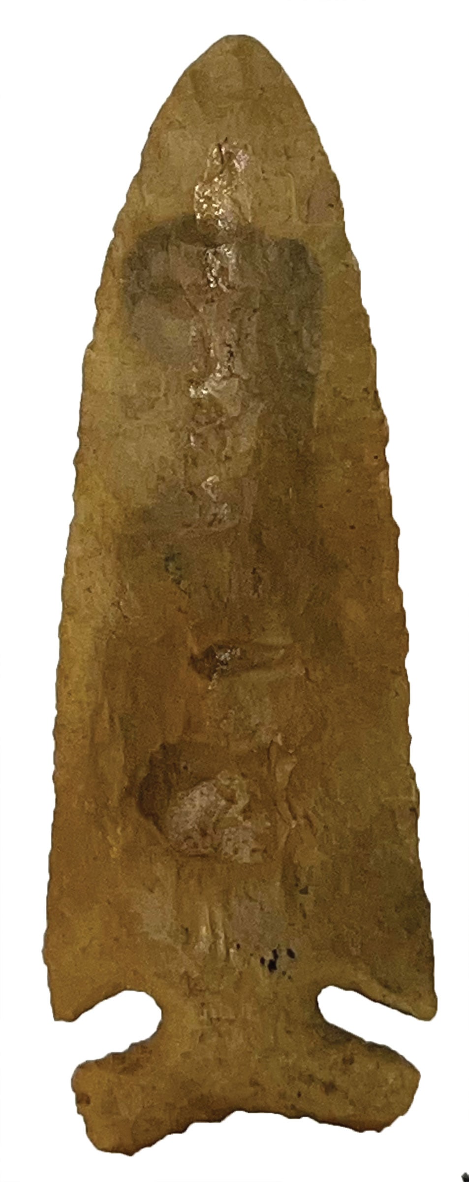 4 3/8" Thebes. Bond County, IL. Ex Guy Brothers, Floyd Ritter. (1 of 2)