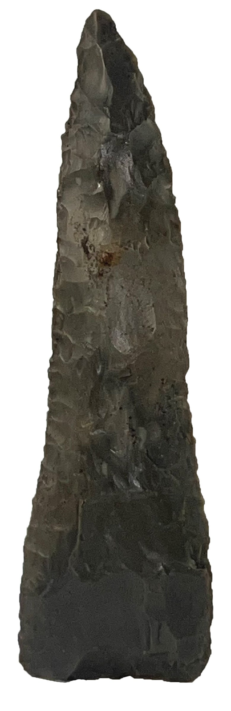 4 3/4" Cobbs Knife. Hornstone. Meade County, KY. Ex Dale Rector. (1 of 2)