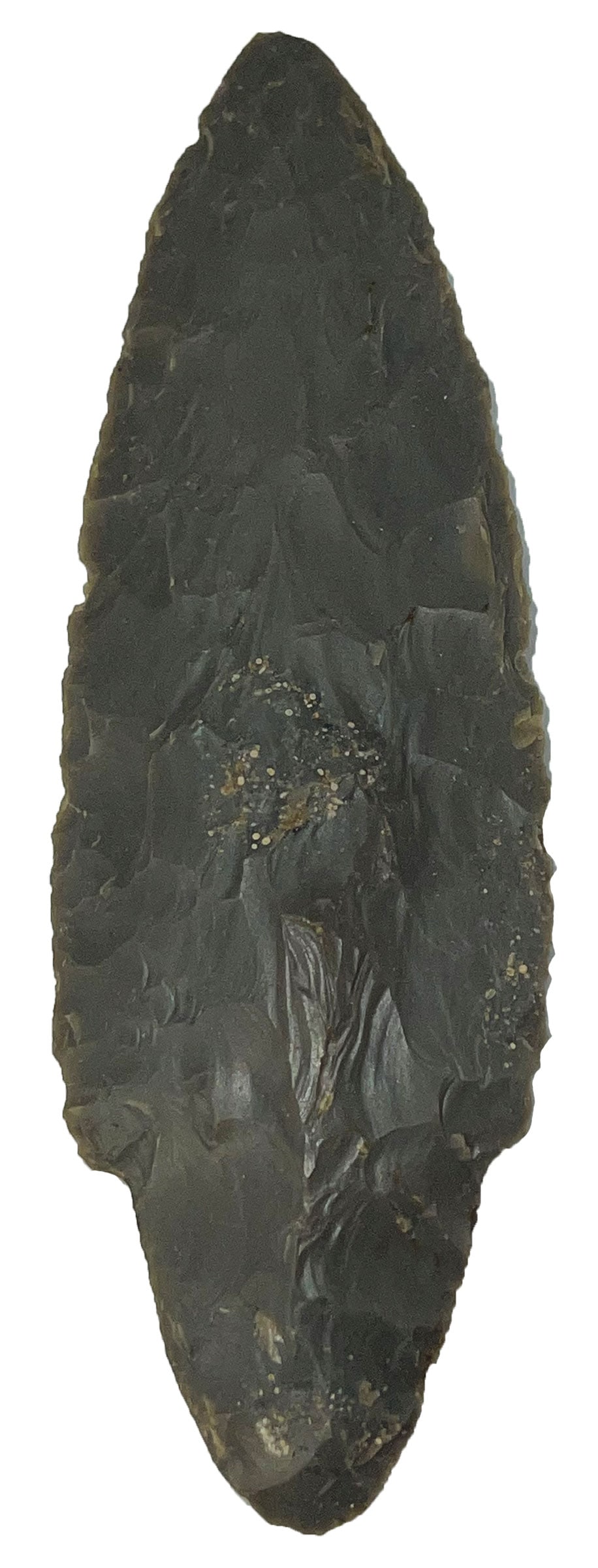 4 7/16" Hornstone Adena. IN. Pictured WW#2. Ex Dr. E.R. Honeywell. Roger, Putty COA's. (1 of 5)