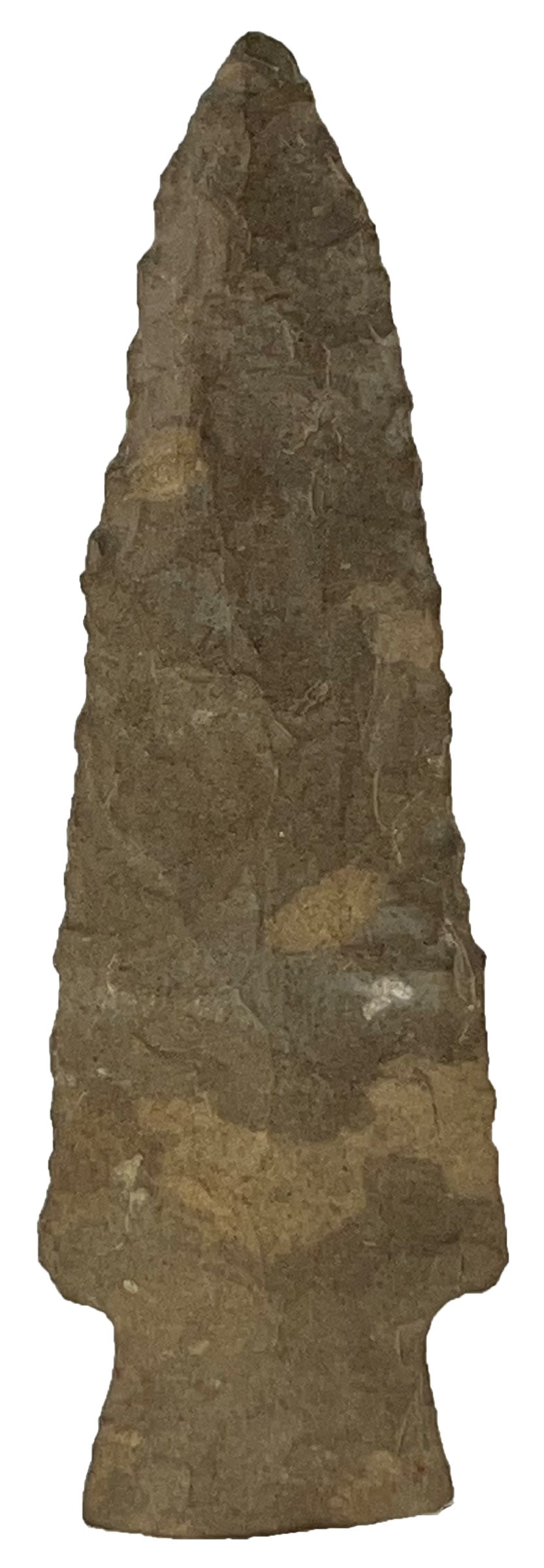 5 5/16" Lowe Flared Base. Ft. Payne Chert. Dickey COA.: 5 5/16" Lowe Flared Base. Ft. Payne Chert. Western Kentucky. Ex Terry Davis and Bruce Miller. Dickey COA.