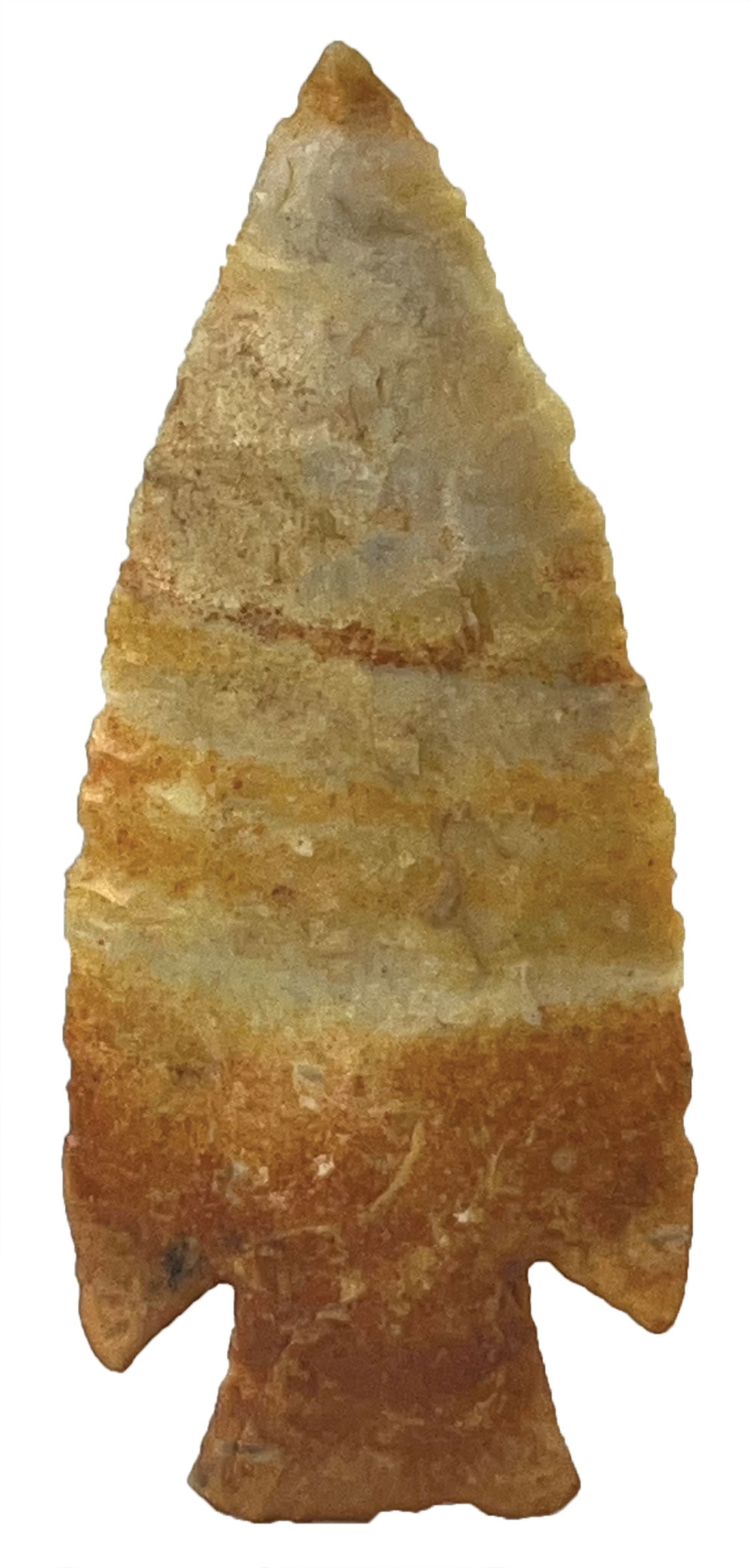 4" Hardin. Very Colorful Chert. Calloway County, MO. Ex Joe Kinker Collection. (1 of 2)