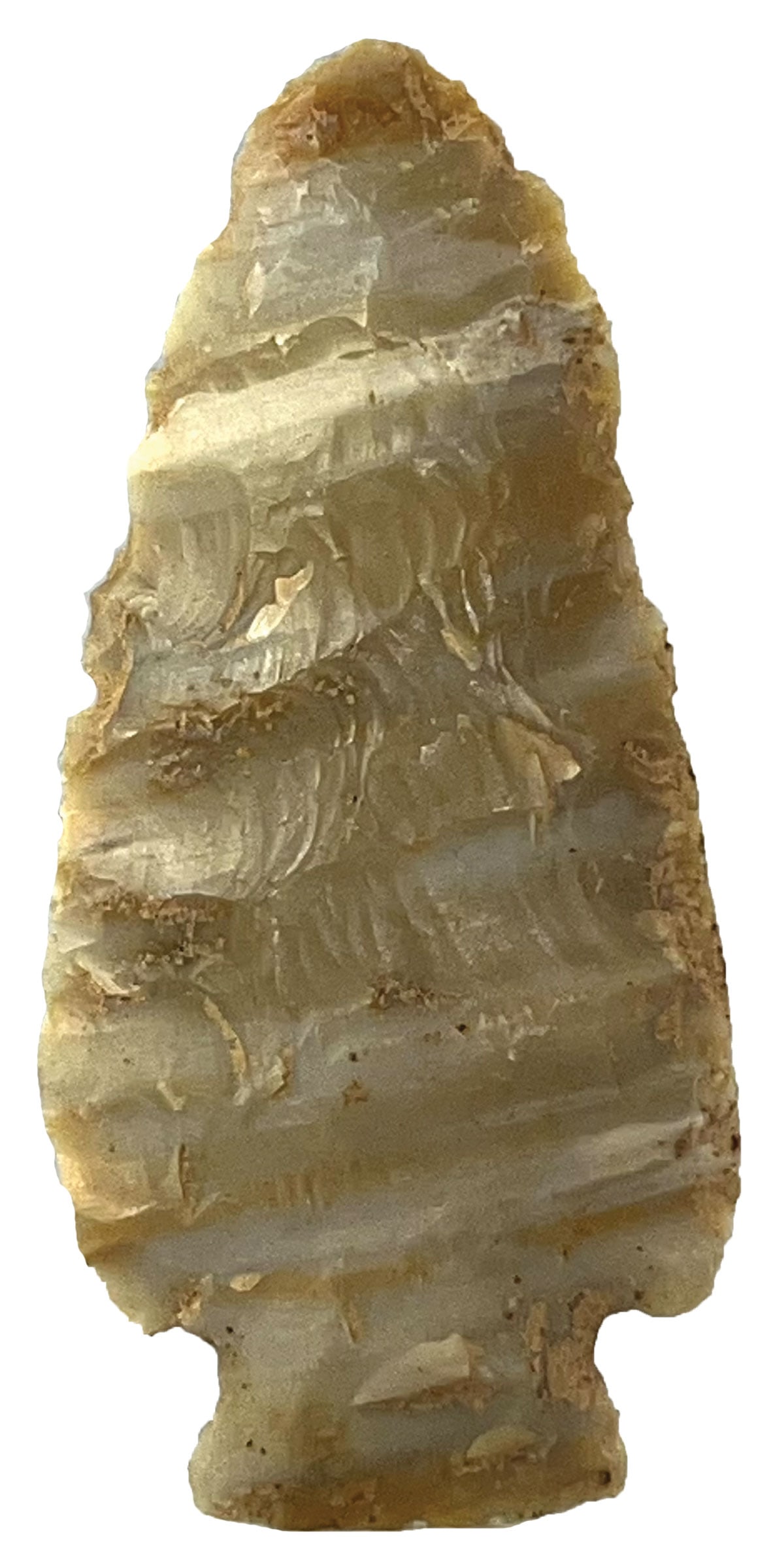 3 1/4" Benton Point. Carter Cave Flint. Taylor County, IL. Perino COA. (1 of 3)