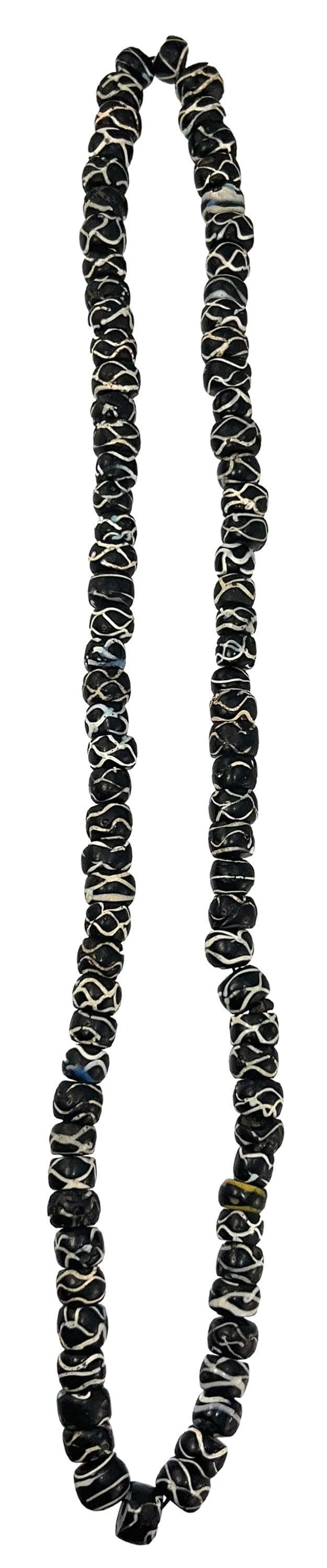 28" Strand of Rattlesnake Trade Beads. Tellico Plains, TN. Ex Kevin Pipes. (1 of 1)