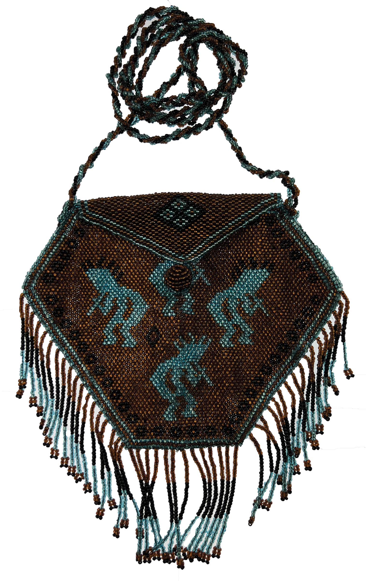 2 Small Beaded Bags. Ex Dale Rector Collection. (1 of 2)