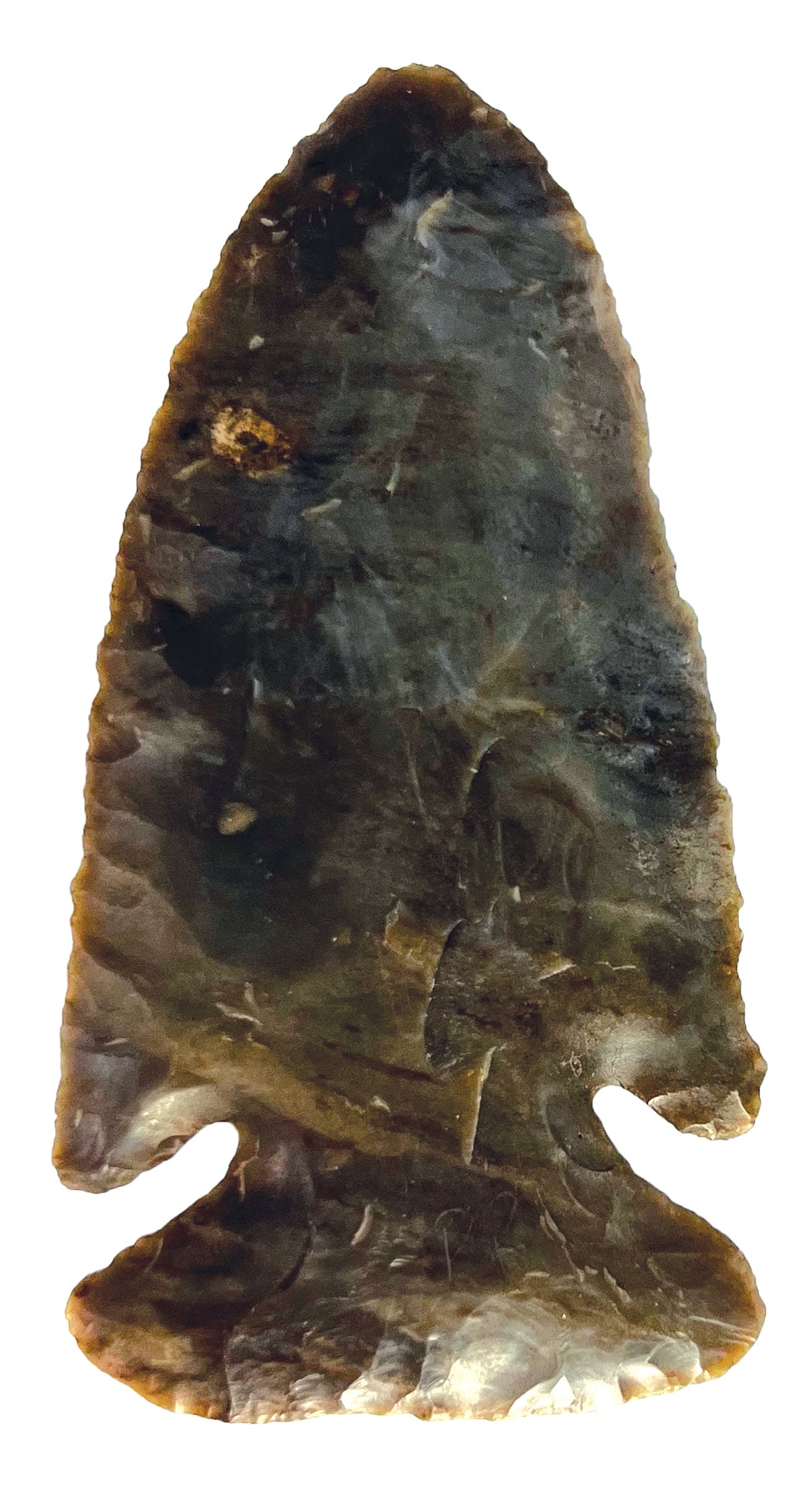 3 3/16" Thebes. Sonora Flint. Elliott County, KY. Rogers COA. (1 of 3)