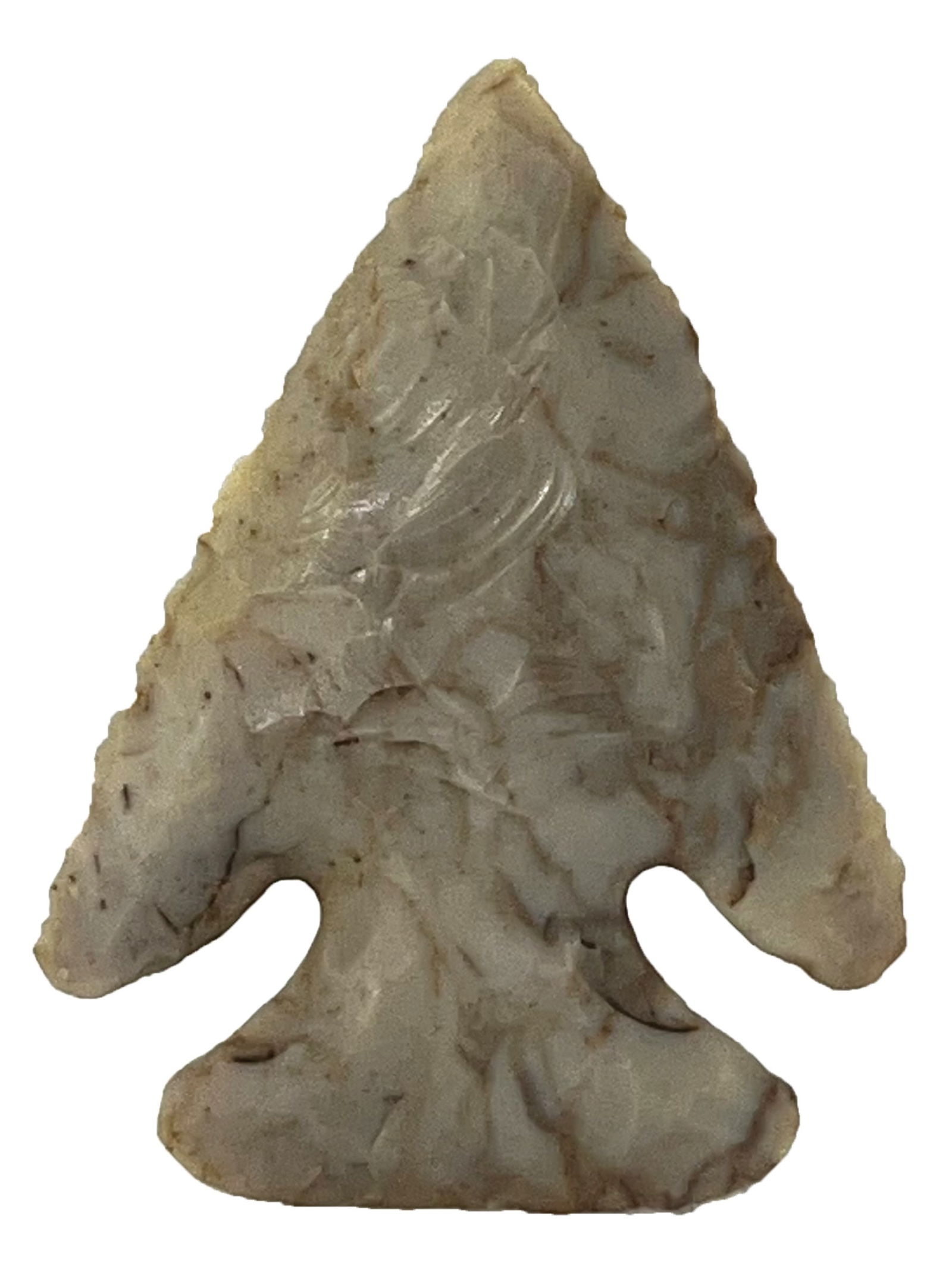 2 3/8" Thebes. Made of Derby Chert. Meade County, KY. Ex Deckard and Dale Rector. (1 of 2)