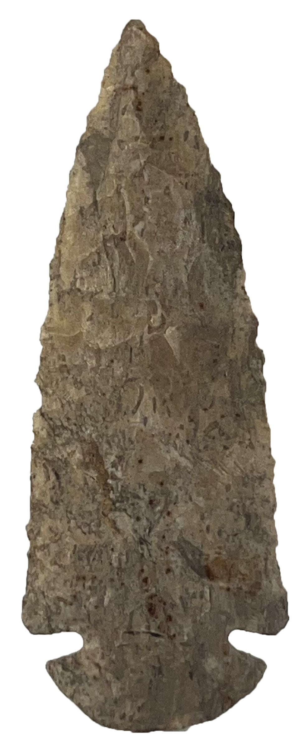 4 1/8" Dovetail. Fort Payne Chert. Meade Co, KY. Pictured WW# 11. Ex Dale Rector. (1 of 4)