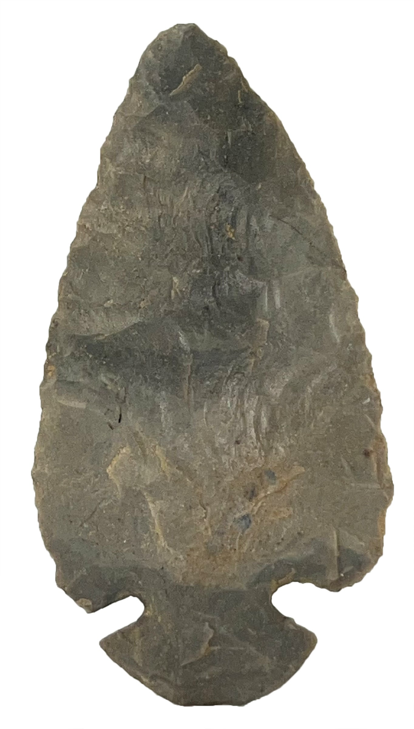 3 3/4" Button Base Dovetail. Hornstone. Hardin Co, KY. Ex Dale Rector. (1 of 2)