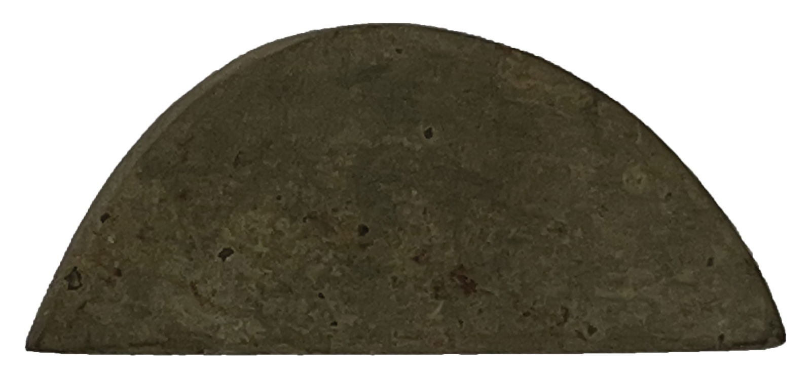 2 9/16' Boatstone. Hardstone. Pope County, AR. Ex Robert May. Jackson COA. (1 of 4)