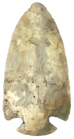 3 5/8” Dovetail. Ohio. Ex Lynn Munger and Charles Goodman. Rogers COA.