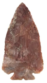 3 3/16" Decatur. Flintridge. Ohio. Putty G9 COA. (Catalog desc. Incorrect).