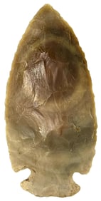 3 3/4” Dovetail. Tan/Gray Carter Cave Chert. Elliot County, Kentucky. Ex Charlie West and