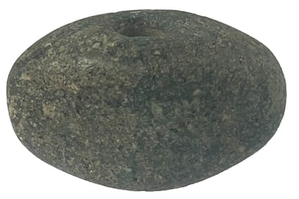 2 11/16” Shuttle Bannerstone. Granite. Illinois. Davis COA.