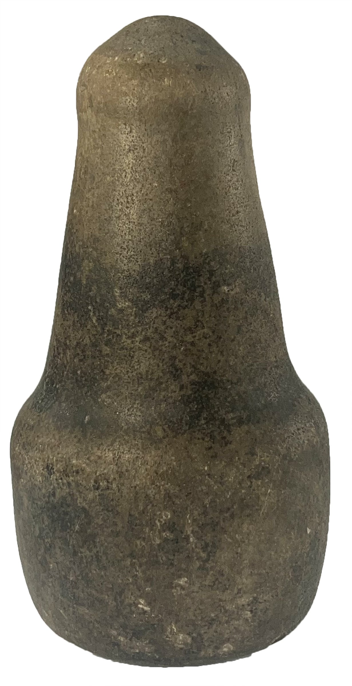 7” Nipple Top Pestle. Northwest Coast. Oregon. (Wakemap Mound).: 7” Nipple Top Pestle. Northwest Coast. Found in Oregon along the Columbia River (Wakemap Mound). Ex Brandon Vanderver