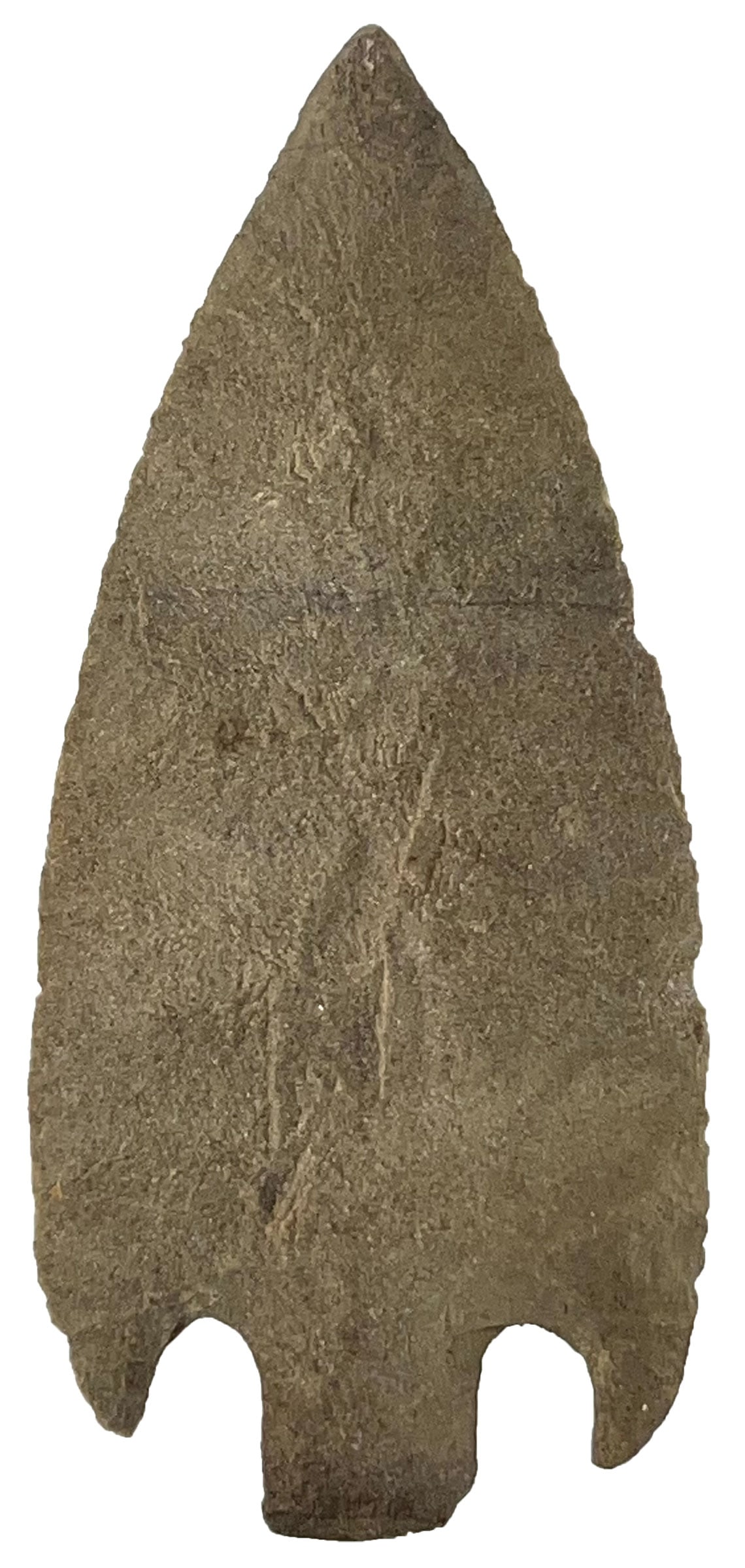 5 7/8” Ouachita Knife. Ouachita Quartzite. Ex Terry Allen. Motley COA. (1 of 3)