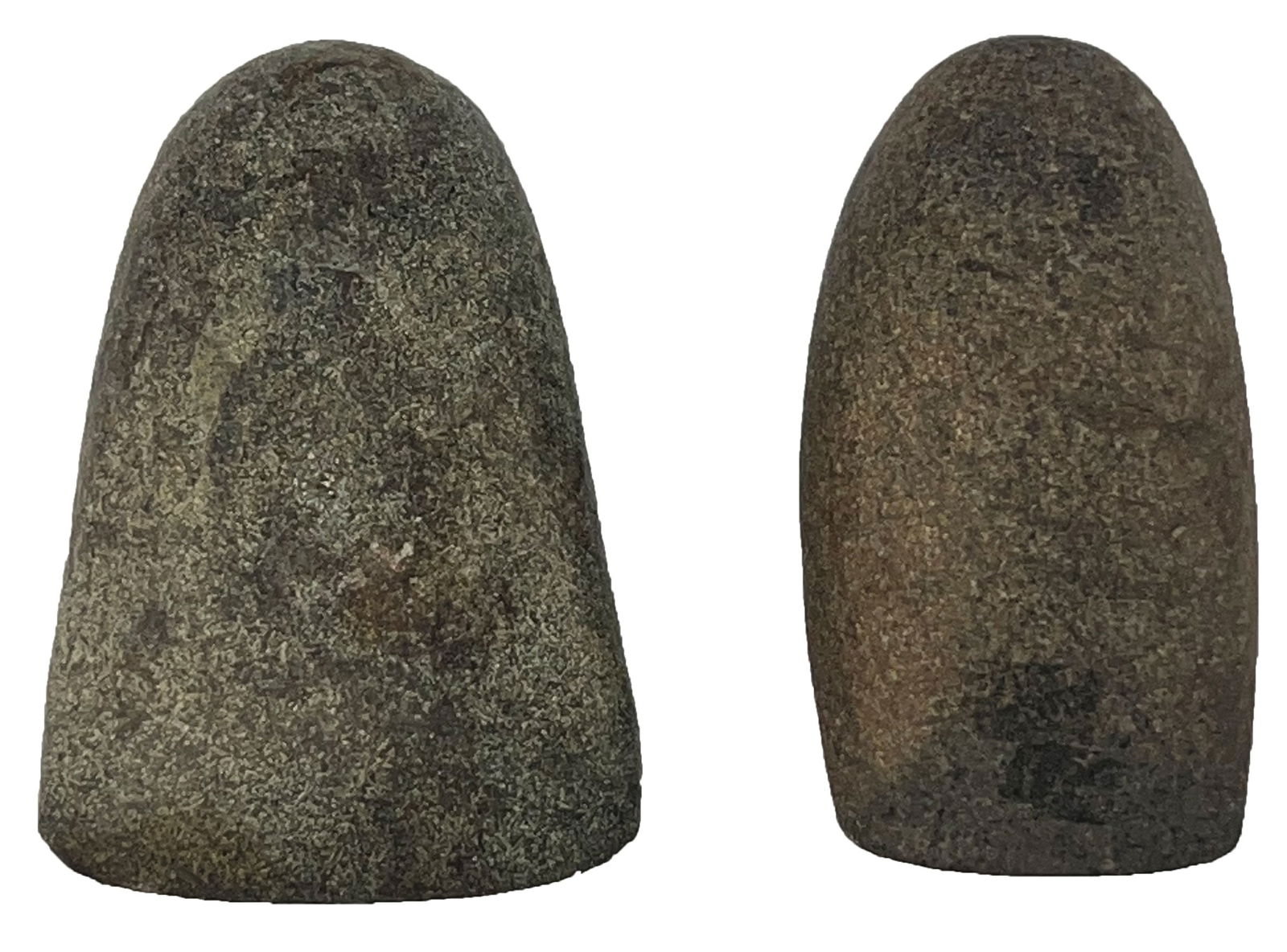 2 Mini Celts ( 2 1/2" and 2 5/8"). Indiana. Ex Dave Young. (1 of 2)