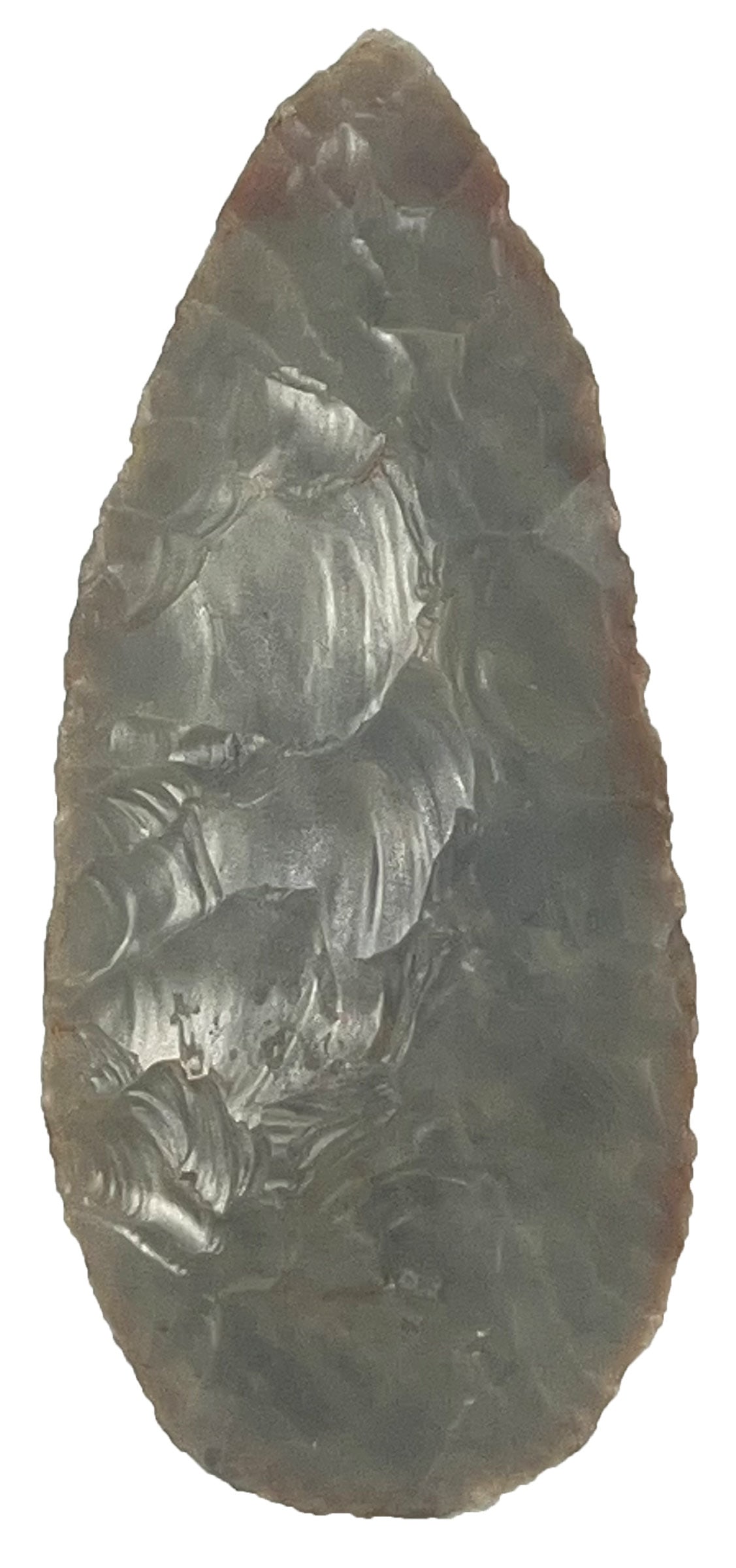 4 1/4" Hopewell Blade. Flintridge. Ohio. Ex Terry Newell Collection. (1 of 2)