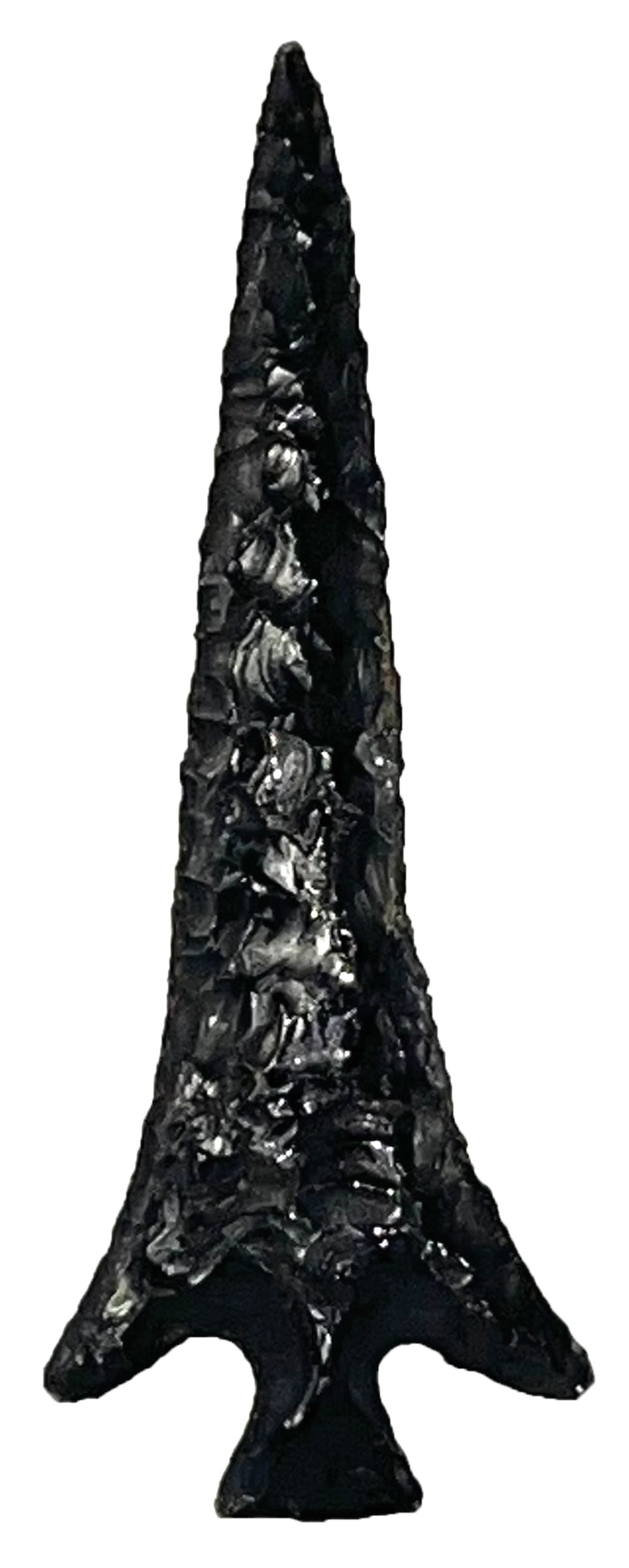 3 1/16" Colombian Plateau Point. Obsidian. Oregon. Motley COA. (1 of 3)