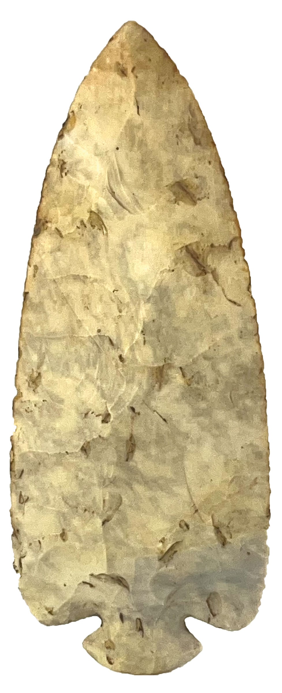 4 3/4" Dovetail. Flintridge. Knox County, Ohio. Ex Terry Allen. Putty COA. (1 of 3)