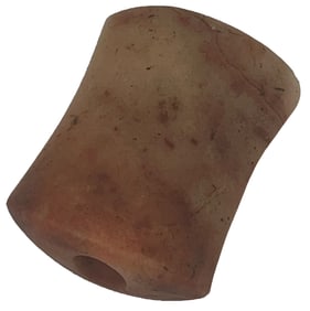 2 13/16" Hourglass Bannerstone. Quartz. Kentucky. Ex Tom Davis.