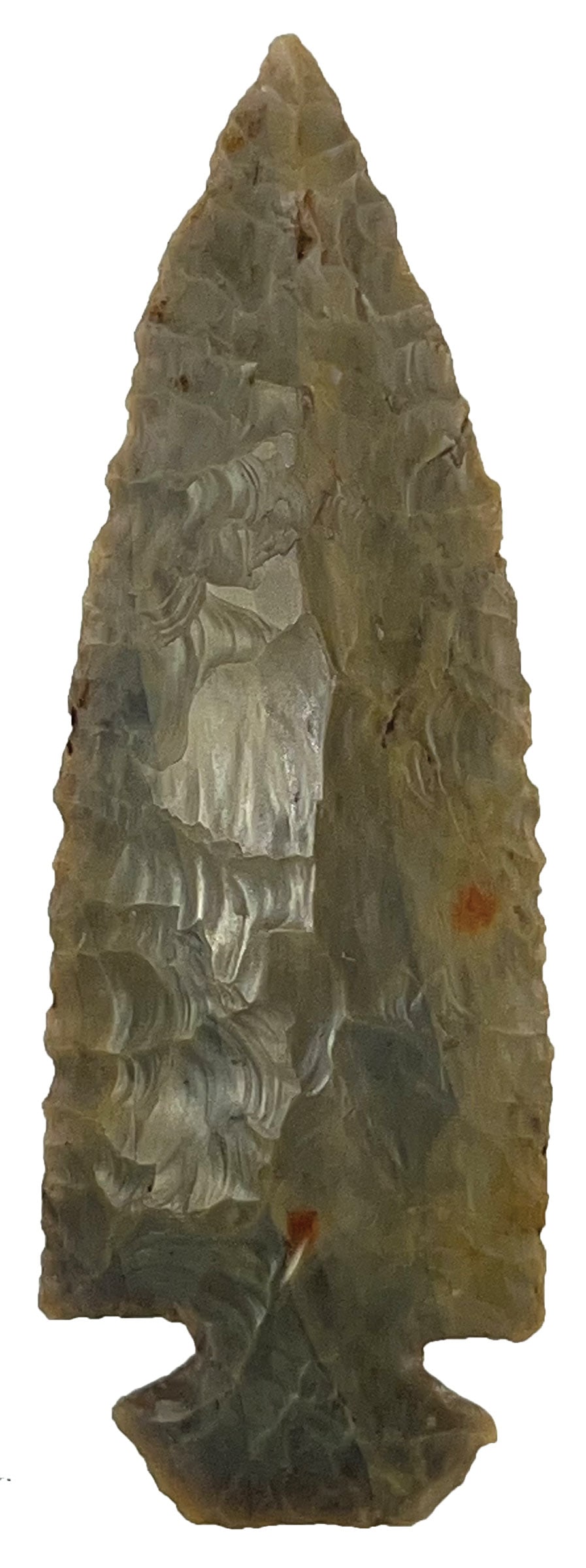 4 5/8" Dovetail. Grayish Brown Flintridge. Ohio. Rogers COA. (1 of 3)