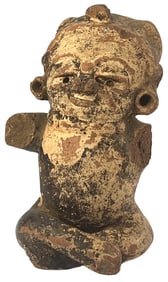 5 3/4" Pre-Columbian Figure. Some damage. Chancay Culture.