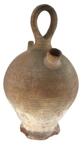 12 1/2" Pre-Columbian Double Spout Wedding Vase. Ex Dale Rector.