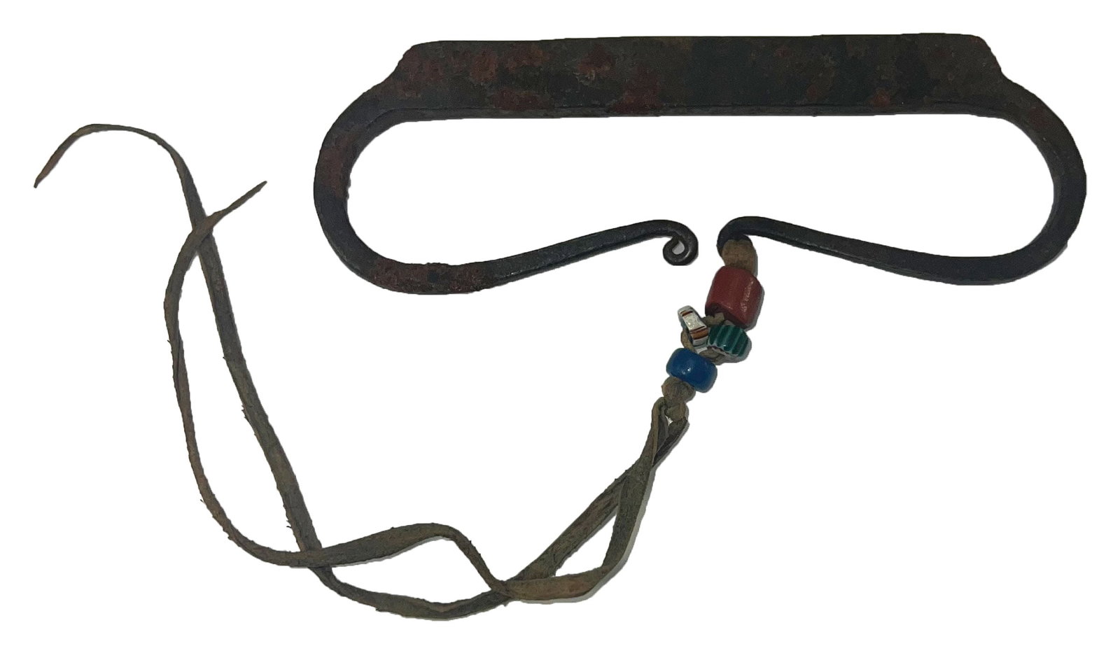 5 1/8" Western Upper Plains Fire Striker. 1860's to 1880's. Ex Terry Allen.: 5 1/8" Western Upper Plains Fire Striker. 1860's to 1880's. Known as the Indian Trade Period. Ex Terry Allen.