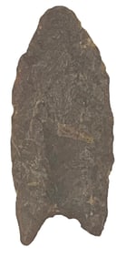 2 1/4" Clovis. Carter Cave Chert. Kentucky. Ex Gerry Anderson. Putty COA.