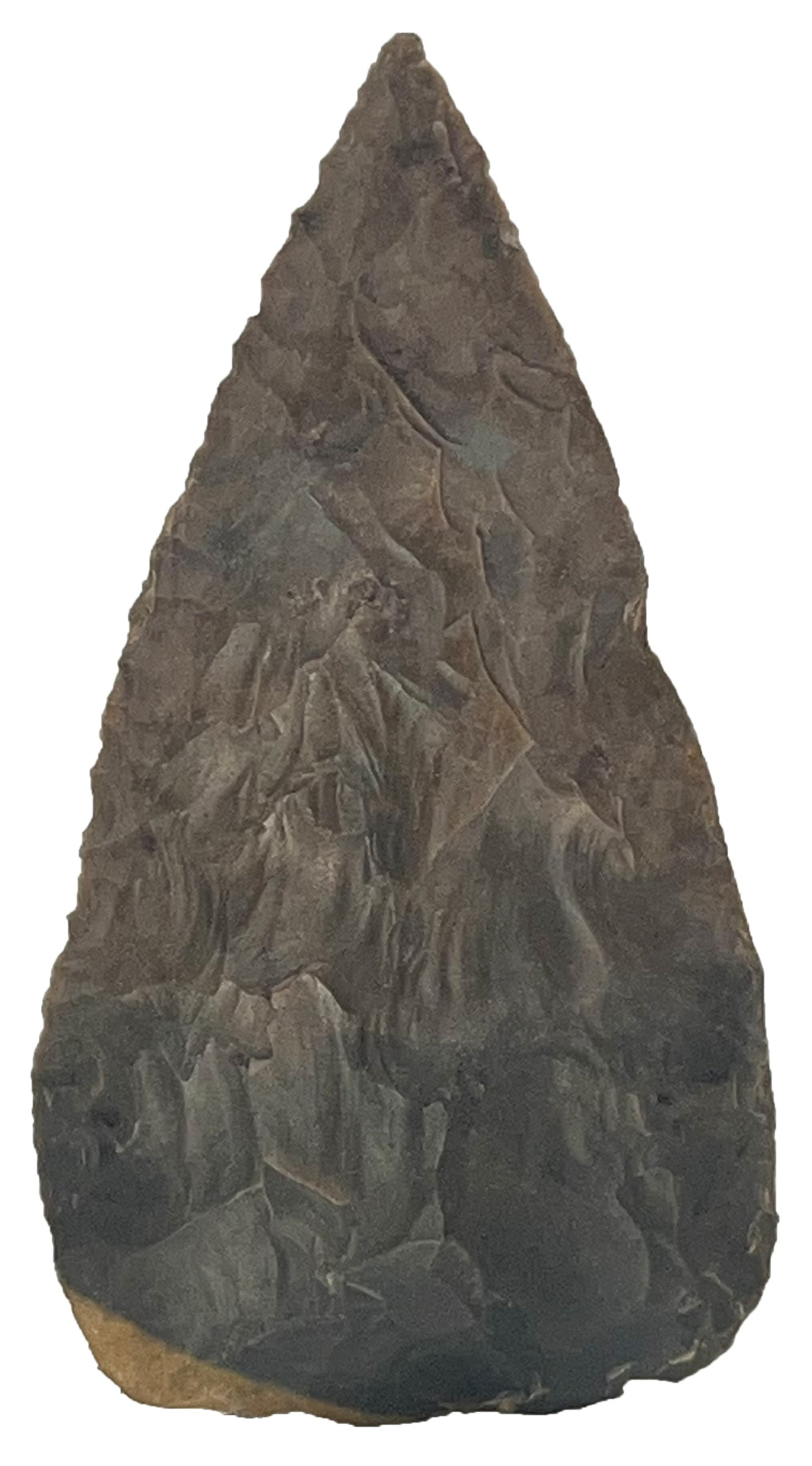 3 11/16" Cobbs. Sonora Flint. Kentucky. Ex Dale Rector. Davis COA. (1 of 5)