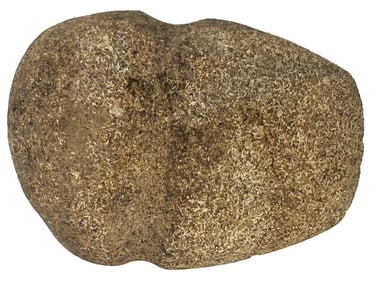 4 1/4" Full Groove Axe. Sandstone. Indiana. Ex Dave Young and Larry Swann.