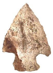 2 3/4" Snyders Point. Missouri. Ex John Campbell and Terry Allen. Motley COA.