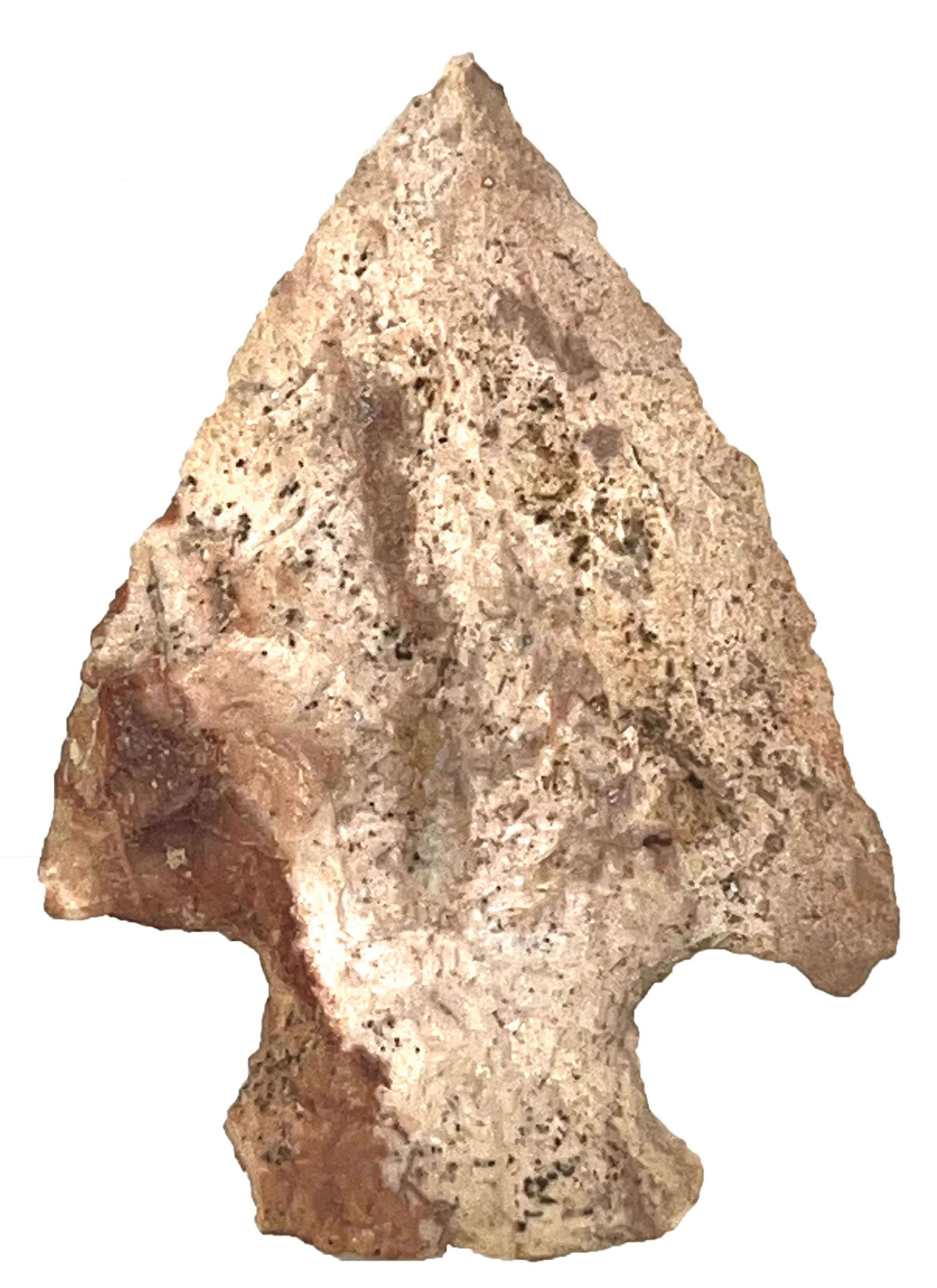 2 3/4" Snyders Point. Missouri. Ex John Campbell and Terry Allen. Motley COA. (1 of 3)