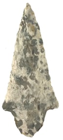 3 3/4" Adena. Mozarkite. Missouri. Recovered by Darin Thomas in 2022.