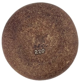 4 1/16" Cupped Tennessee Discoidal. Pictured in The Payne book.