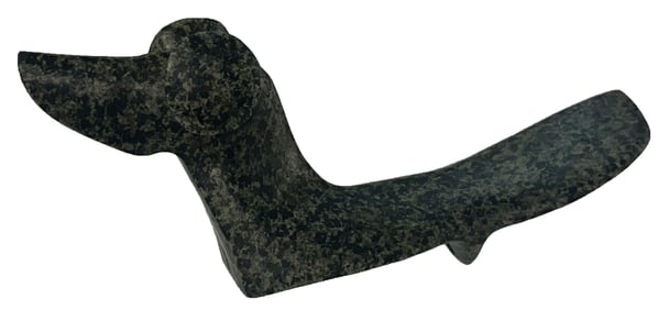 4 1/4" Popeyed Birdstone (Selling As Is). Michigan. Ex B.W. Stephens.