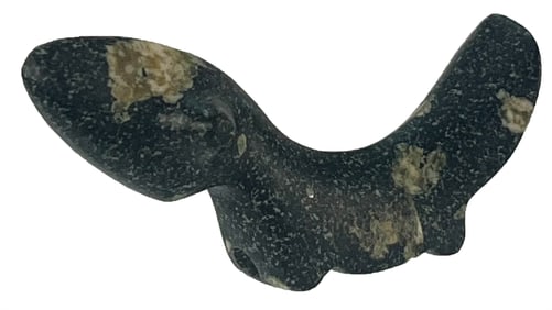 3 1/8" Popeyed Birdstone (Selling As Is). Porphyry. Ex Noel Swanson.