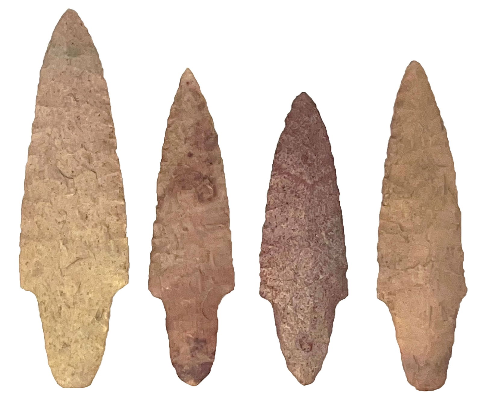 4 Adena Points. "Selling as is". Longest is 4". Ex Wally Zollman. (1 of 2)