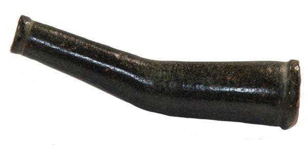 Steatite Obtuse Angle Pipe. Smythe Co, VA: 105. 3 1/2” Obtuse Angle Pipe. Smyth Co, VA. Steatite. Stroud