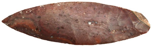7 1/8” Mayan Blade. Guatemala. Ex-Maffenbeier: 245. 7 1/8” Mayan Blade. Guatemala. Thin, nice. Maffenbeier
