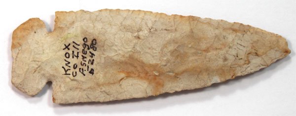 4 1/2” Dovetail. Knox Co, IL. Smego. Dickey COA: 275. 4 1/2” Dovetail. Knox Co, IL. Ex-Smego. Dickey Paper